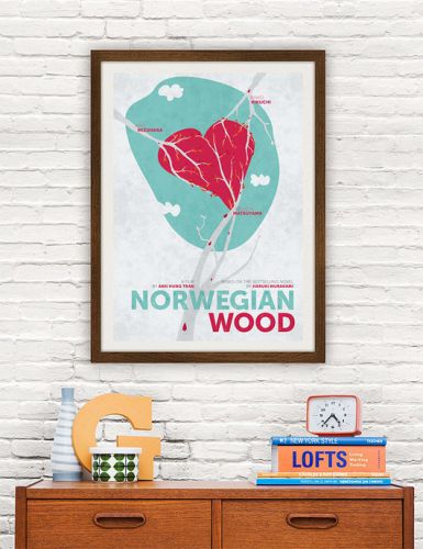 Plakat Norwegian Wood