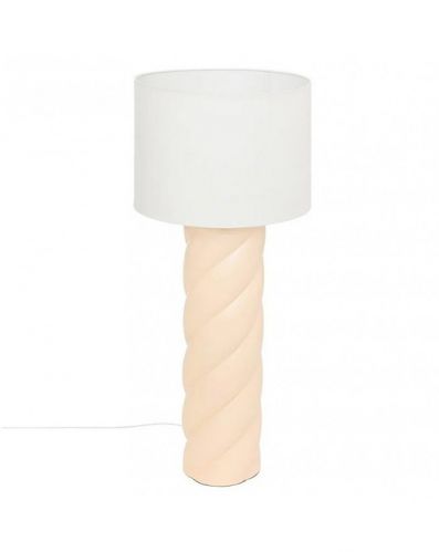 Lampa Podłogowa Lampa Ceramiczna Beige 102 cm