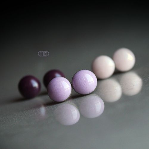 3xMini Lilacs 6mm/stal chirurgiczna/