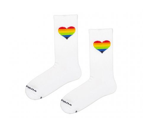 Tęczowe serce  - skarpetki Pride Month\\'24 36-40