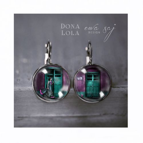 Dona Lola, dark silver