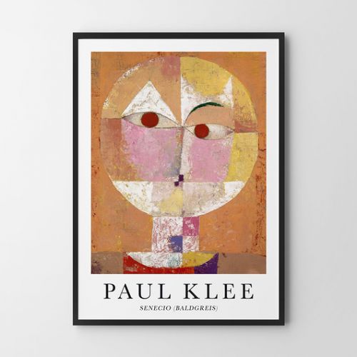 Plakat Paul Klee Senecio