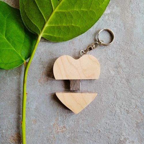 Pendrive SteamMEMORY of Wood - HEART GRAWER