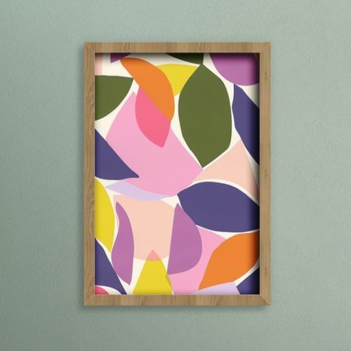 Plakat - Abstract leaves 2